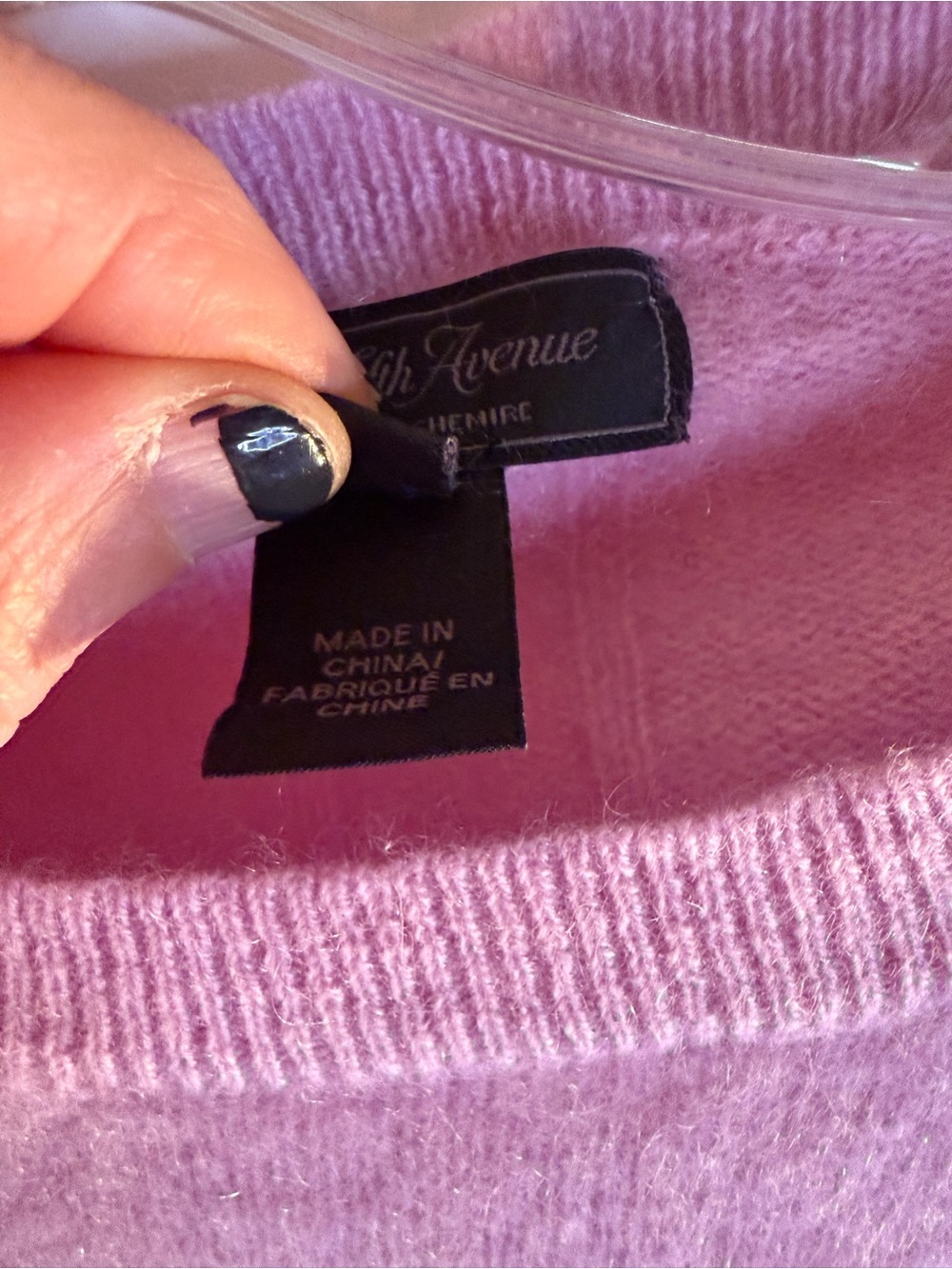 Saks 5th Ave Classic Crewneck Pink Women's Sweater girls 100% Cashmere S/P - Picture 3 of 12